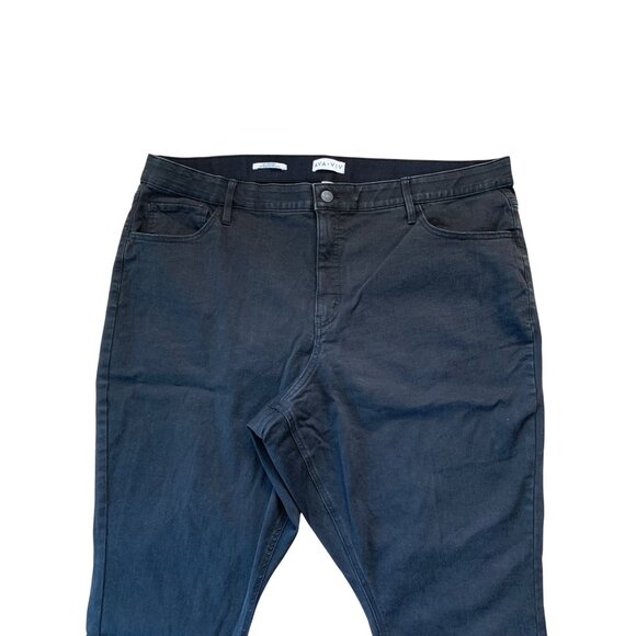 Ava & Viv Womens High-Rise Skinny Jeans Black Denim Plus Size 26 - Picture 3 of 12